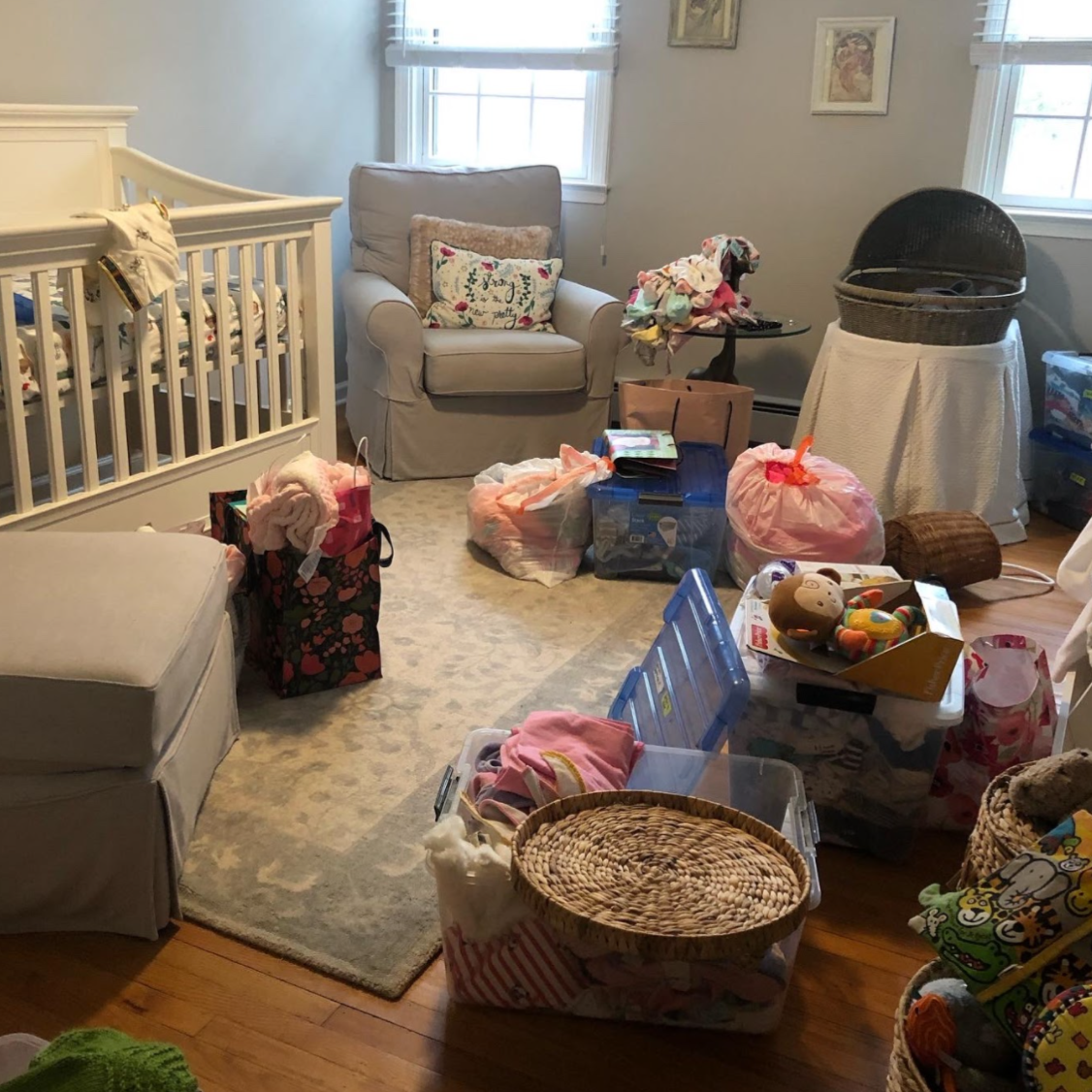 De-cluttered Childs Space